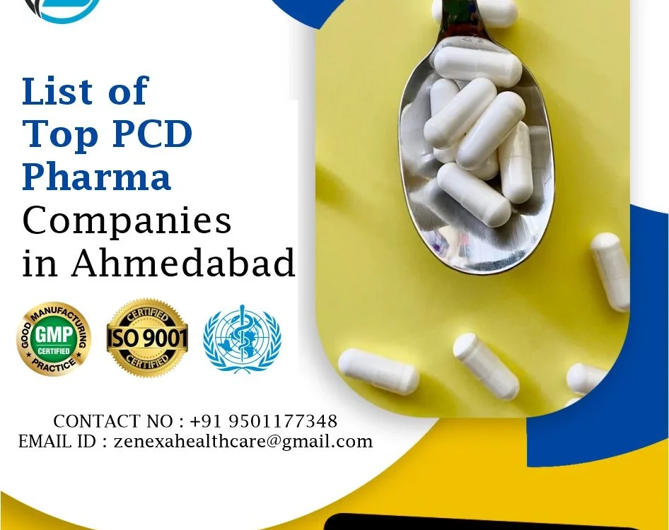 List of Top PCD Pharma Companies in Ahmedabad
