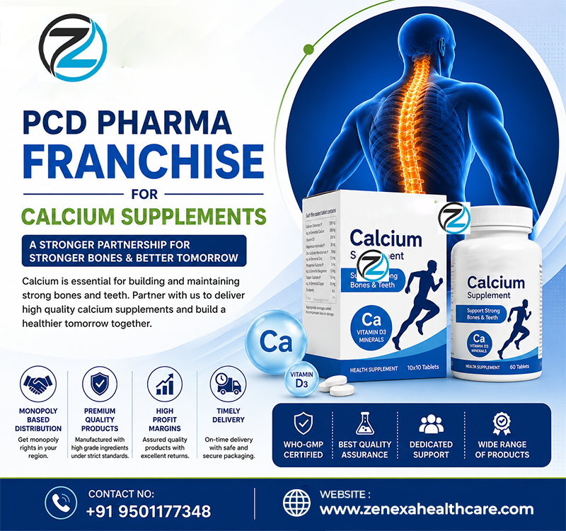 PCD Pharma Franchise for Calcium Supplements