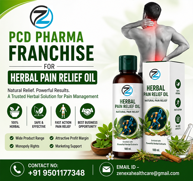 PCD Pharma Franchise for Herbal Pain Relief Oil