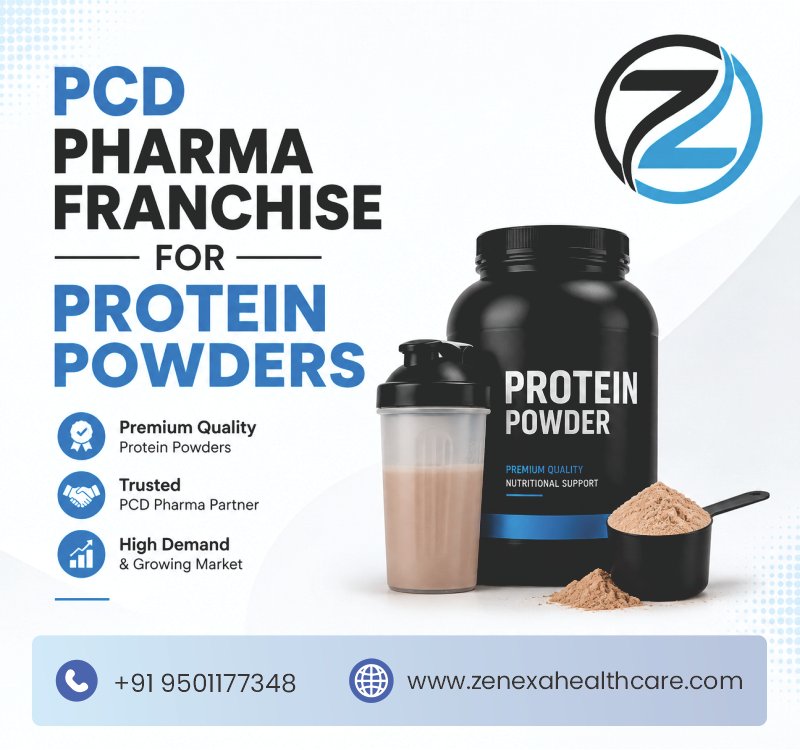 PCD Pharma Franchise for Protein Powders
